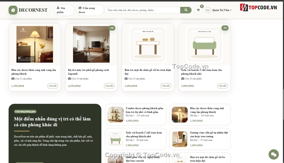 nội thất,Web bán nội hất,decor
